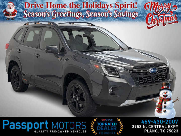 GRAY, 2022 SUBARU FORESTER Image 