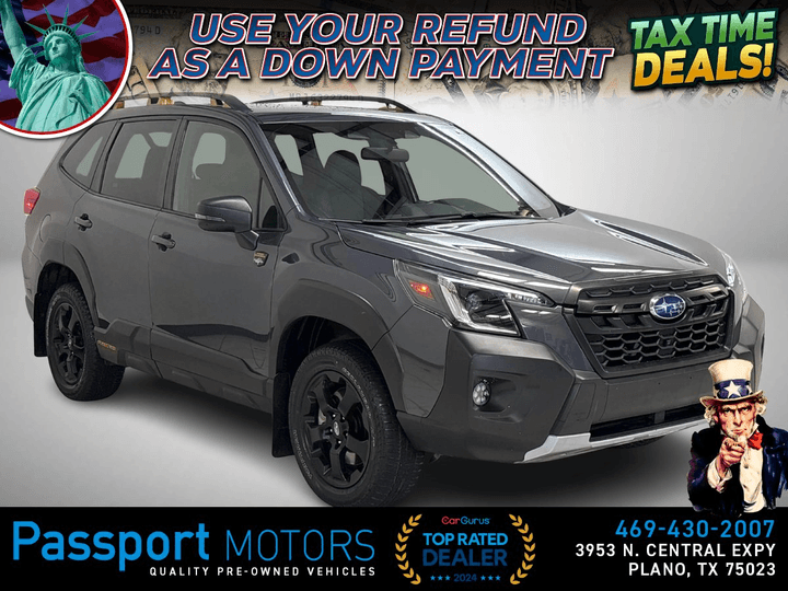 2022 SUBARU FORESTER for sale in PLANO