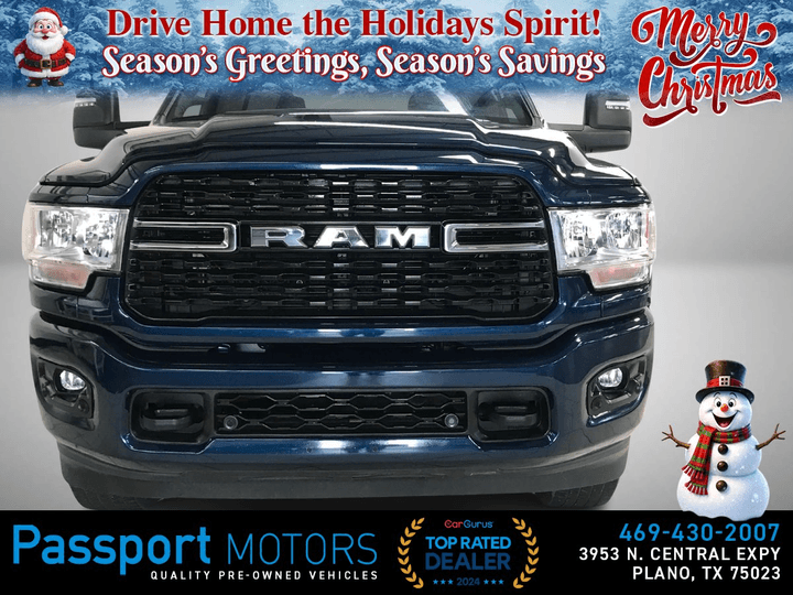 BLUE, 2024 RAM 2500 CREW CAB Image 