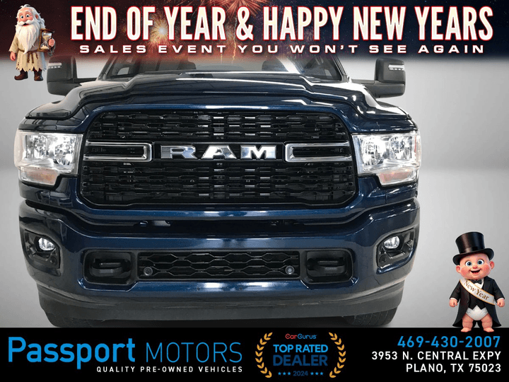 BLUE, 2024 RAM 2500 CREW CAB Image 