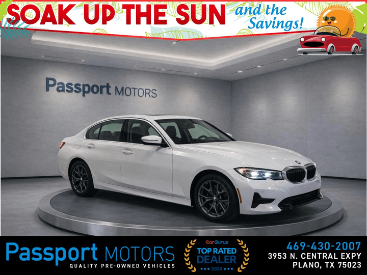 2025 BMW 330I /CONVENIENCE PKG/UP GRADED BLACK WHEELS for sale in PLANO