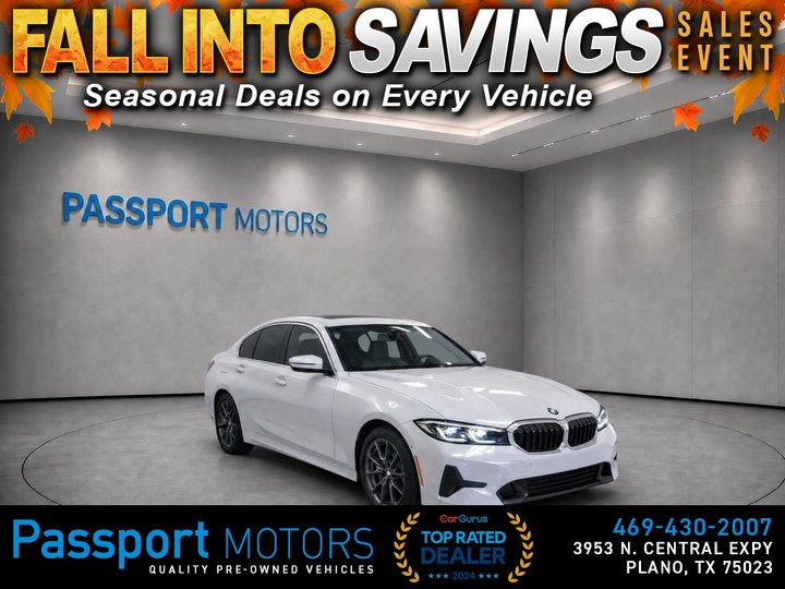2025 BMW 330I /CONVENIENCE PKG/UP GRADED BLACK WHEELS for sale in PLANO