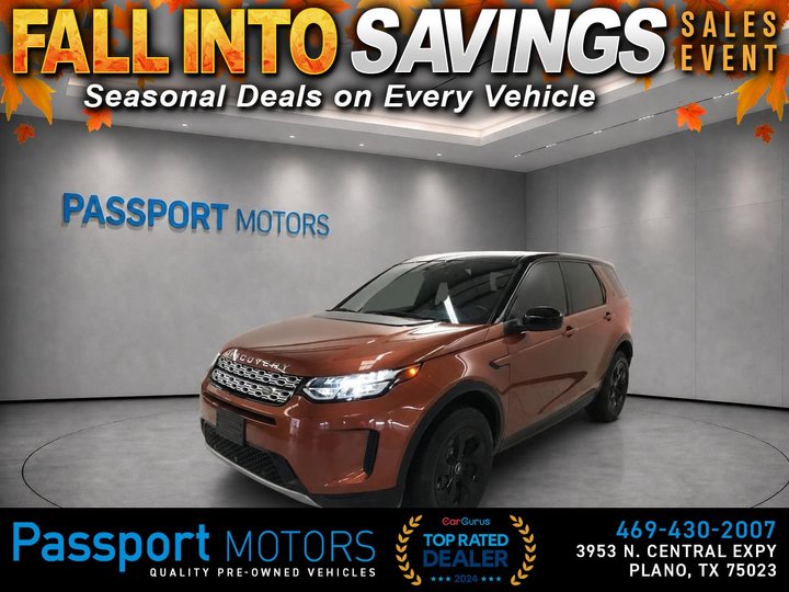 2020 LAND ROVER DISCOVERY SPORT for sale in PLANO