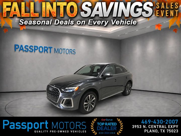 2023 AUDI Q5 SPORTBACK for sale in PLANO