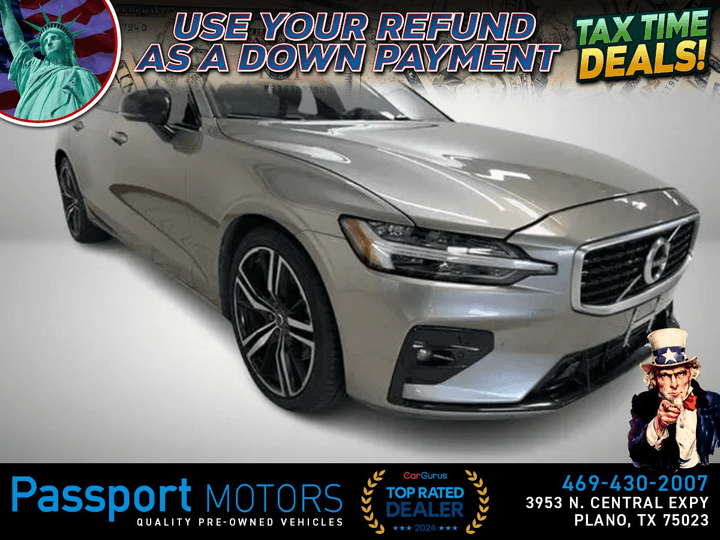 2020 VOLVO S60 for sale in PLANO