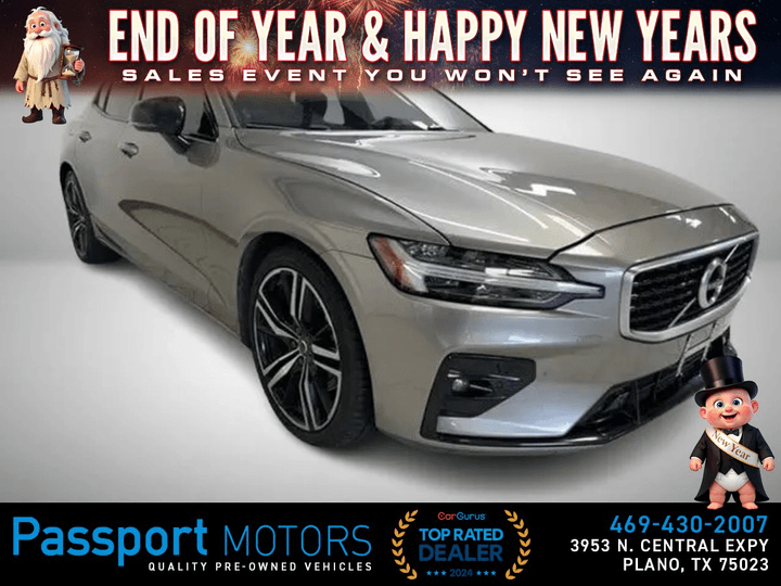 GRAY, 2020 VOLVO S60 Image 