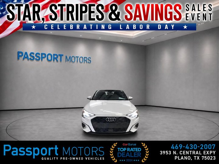 2023 AUDI A3/CONVENIENCE PKG/PREMIUM PKG for sale in PLANO
