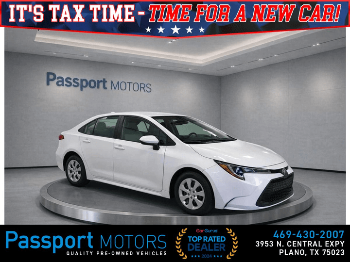 2023 TOYOTA COROLLA for sale in PLANO
