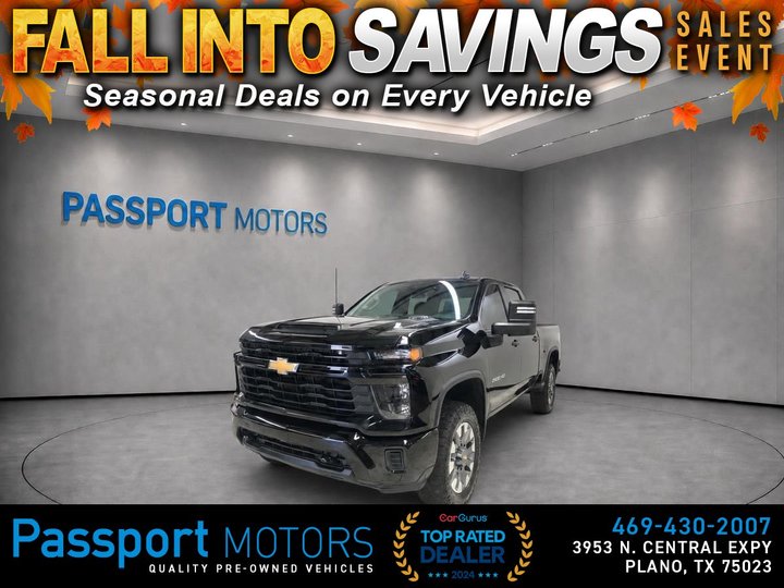 2024 CHEVROLET SILVERADO 2500 HD CREW CAB for sale in PLANO