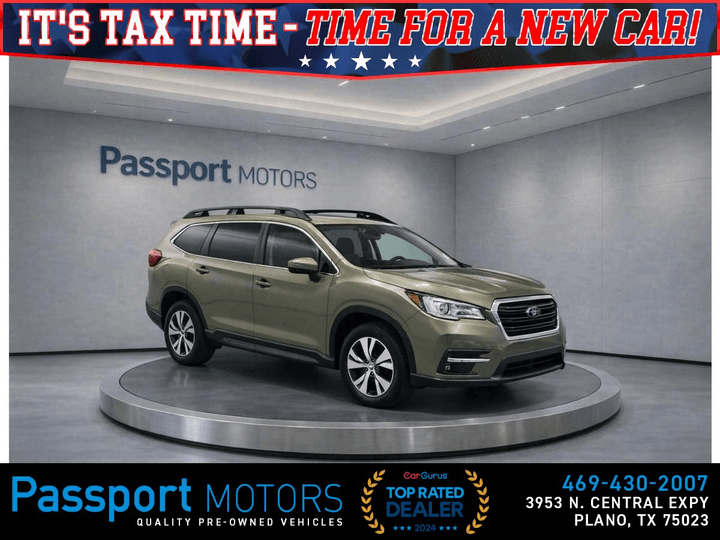 2022 SUBARU ASCENT/THIRD ROW SEATS/REAR BUCKET SEATS for sale in PLANO