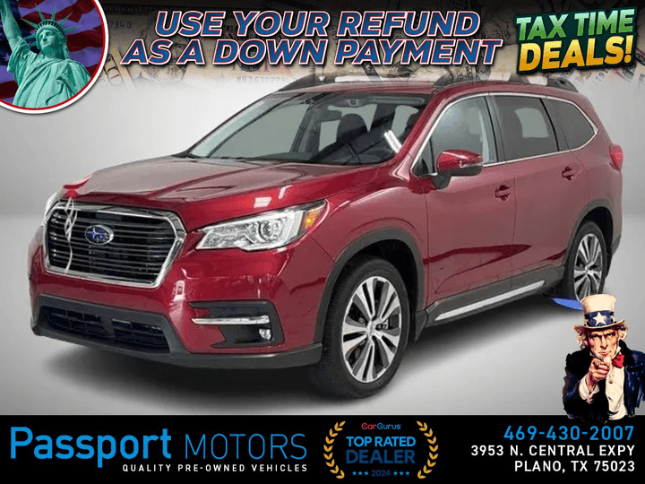 2022 SUBARU ASCENT for sale in PLANO