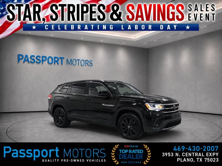 2024 VOLKSWAGEN ATLAS CROSS SPORT//SE 4 MOTION/UP GRADED 20" BLACK WHEELS for sale in PLANO