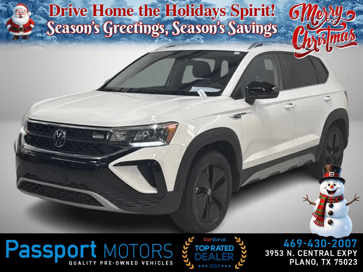 WHITE, 2023 VOLKSWAGEN TAOS  SE Image 