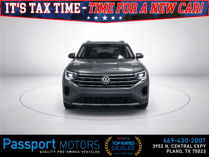 2024 VOLKSWAGEN ATLAS for sale in PLANO