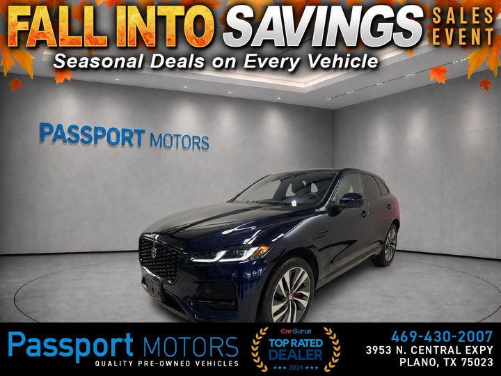 2021 JAGUAR F-PACE for sale in PLANO