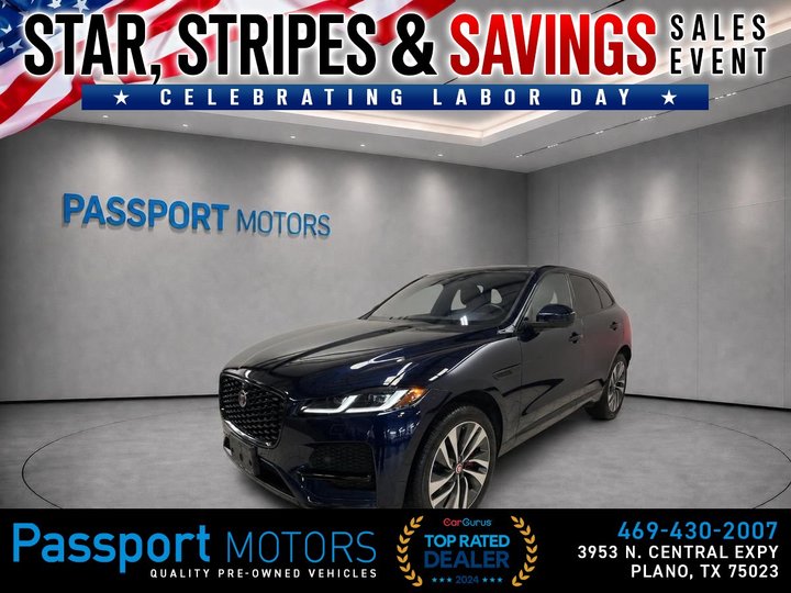 2021 JAGUAR F-PACE for sale in PLANO