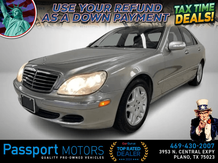 2006 MERCEDES-BENZ S-350 for sale in PLANO
