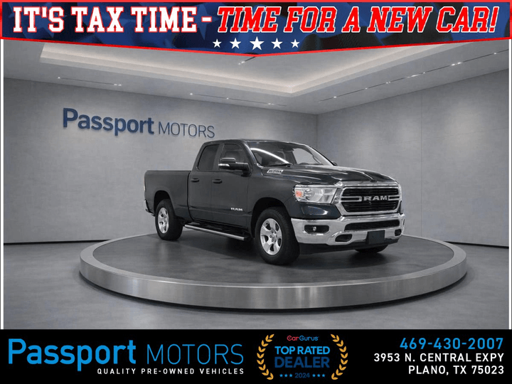 2021 RAM 1500 QUAD CAB/BIG HORN/QUAD CAB for sale in PLANO