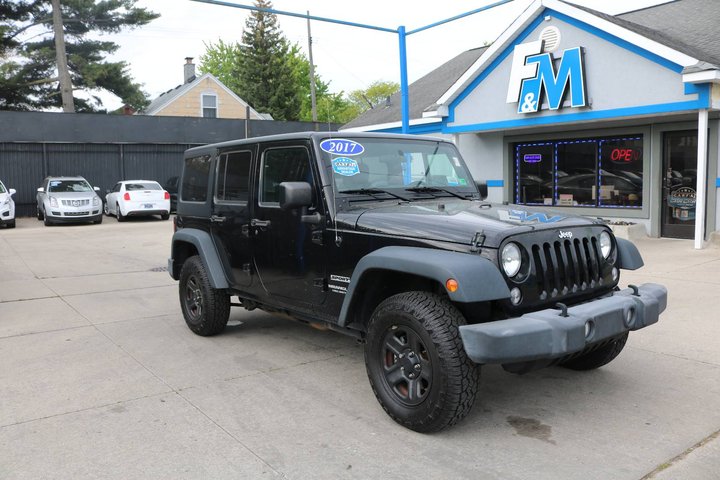 2017 JEEP WRANGLER for sale in DETROIT