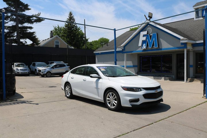 2017 CHEVROLET MALIBU for sale in DETROIT