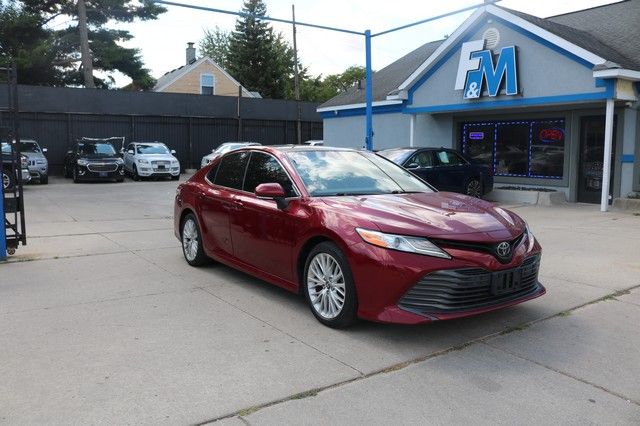 2018 TOYOTA CAMRY for sale in DETROIT