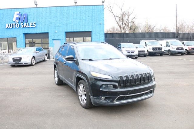 2014 JEEP CHEROKEE for sale in DETROIT