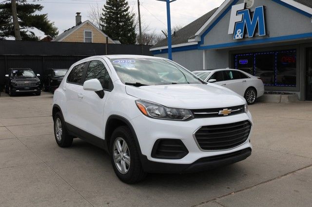 2020 CHEVROLET TRAX for sale in DETROIT