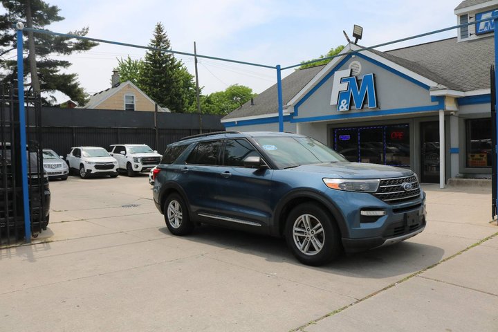 2020 FORD EXPLORER for sale in DETROIT