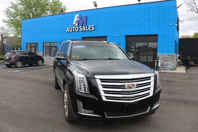 2016 CADILLAC ESCALADE ESV for sale in DETROIT