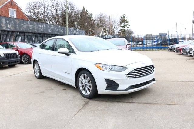 2019 FORD FUSION for sale in DETROIT
