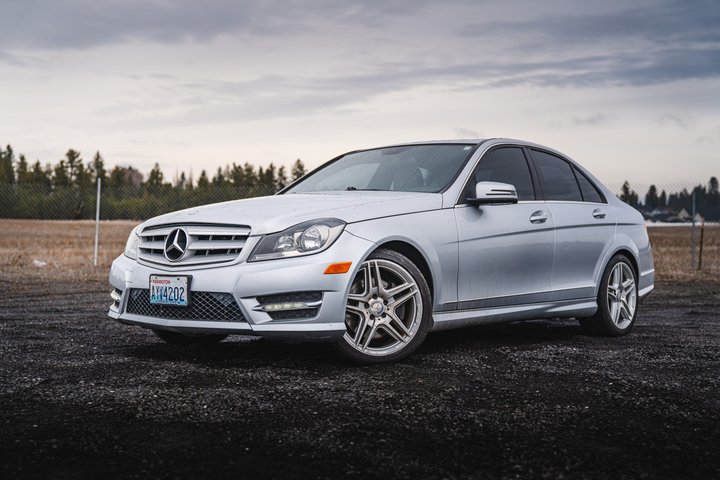 2013 MERCEDES-BENZ C-CLASS for sale in SPOKANE