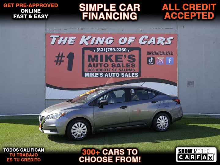2020 NISSAN VERSA for sale in SALINAS
