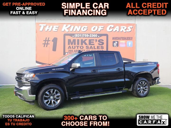 2019 CHEVROLET SILVERADO LT for sale in SALINAS