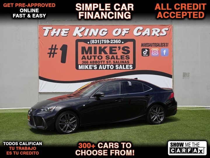 2017 LEXUS IS350 for sale in SALINAS