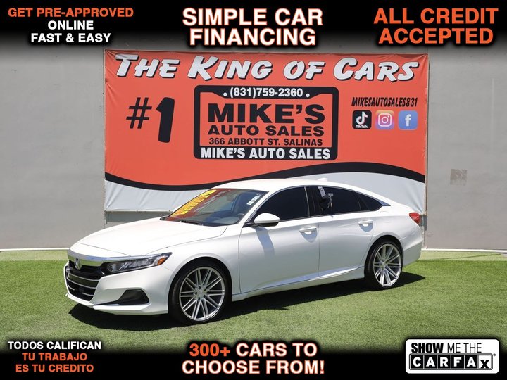 2021 HONDA ACCORD LX for sale in SALINAS