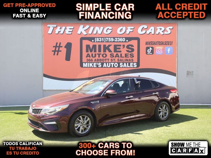2019 KIA OPTIMA LX for sale in SALINAS