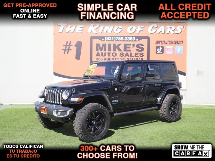 2023 JEEP WRANGLER SAHARA for sale in SALINAS