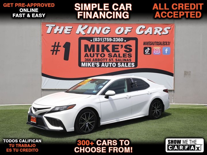 2021 TOYOTA CAMRY SE for sale in SALINAS
