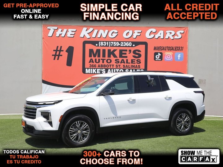 2024 CHEVROLET TRAVERSE LT for sale in SALINAS