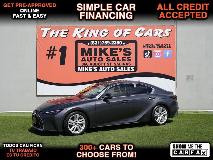 2021 LEXUS IS 300 for sale in SALINAS