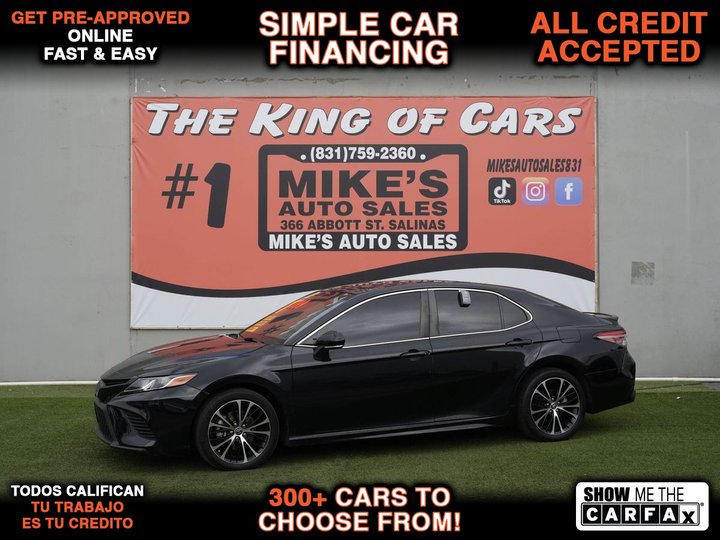2018 TOYOTA CAMRY for sale in SALINAS