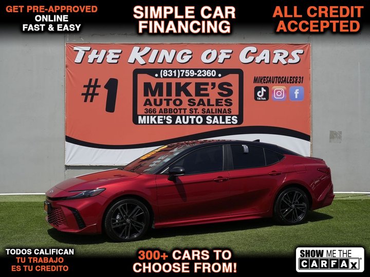 2025 TOYOTA CAMRY XSE for sale in SALINAS