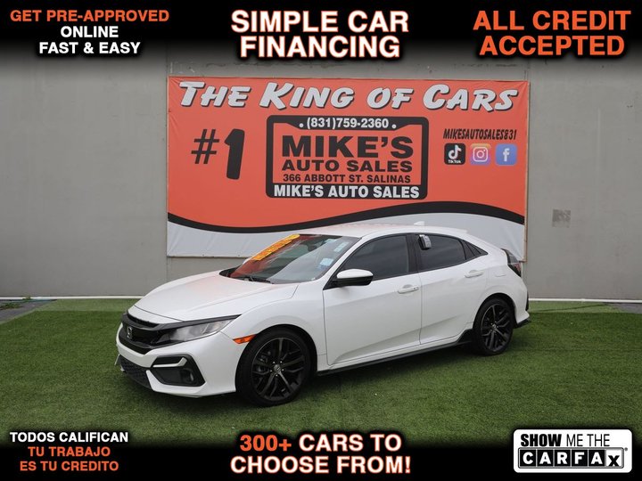 2021 HONDA CIVIC SPORT for sale in SALINAS