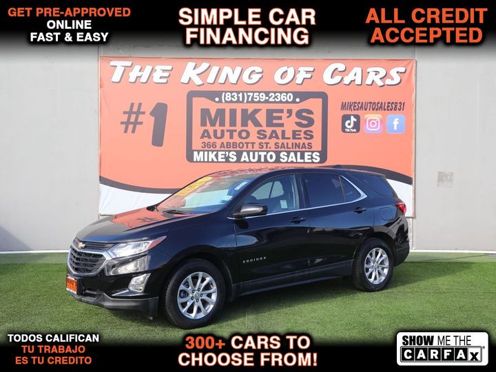 2018 CHEVROLET EQUINOX LT for sale in SALINAS