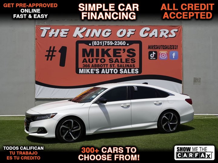 2022 HONDA ACCORD SPORT for sale in SALINAS
