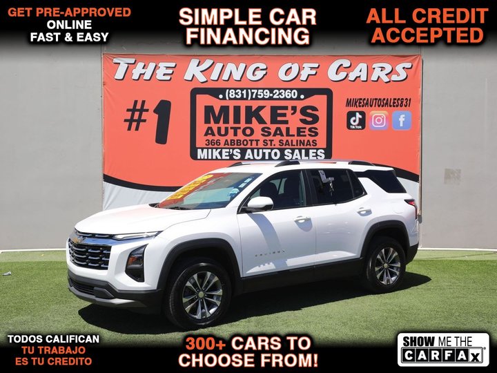 2025 CHEVROLET EQUINOX LT for sale in SALINAS
