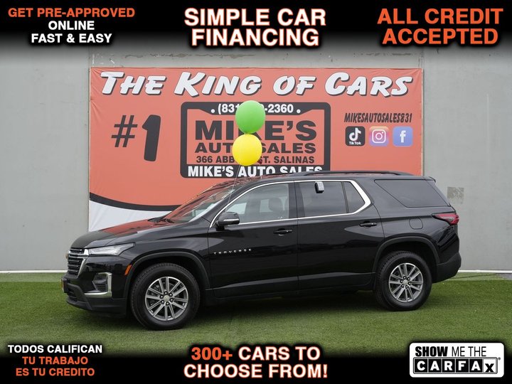 2022 CHEVROLET TRAVERSE LT for sale in SALINAS