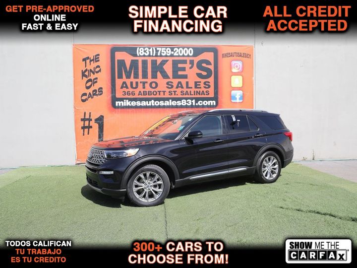 2021 FORD EXPLORER LIMITED for sale in SALINAS