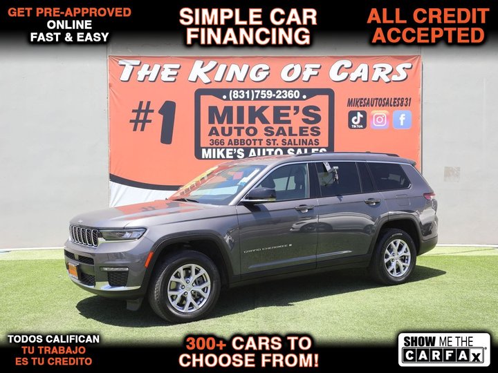 2022 JEEP GRAND CHEROKEE L LIMITED for sale in SALINAS