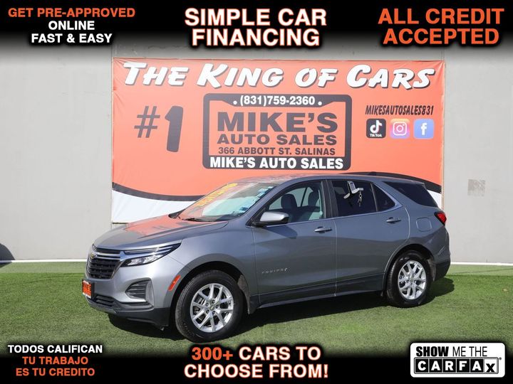 2023 CHEVROLET EQUINOX LT for sale in SALINAS